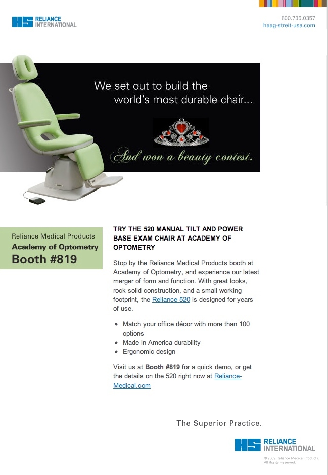 light green chair with jeweled crown